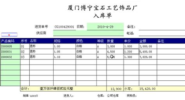 阀门销售管理系统_截图1