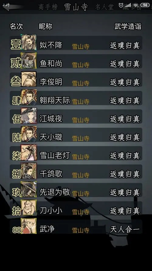 放置江湖武当张三丰在哪