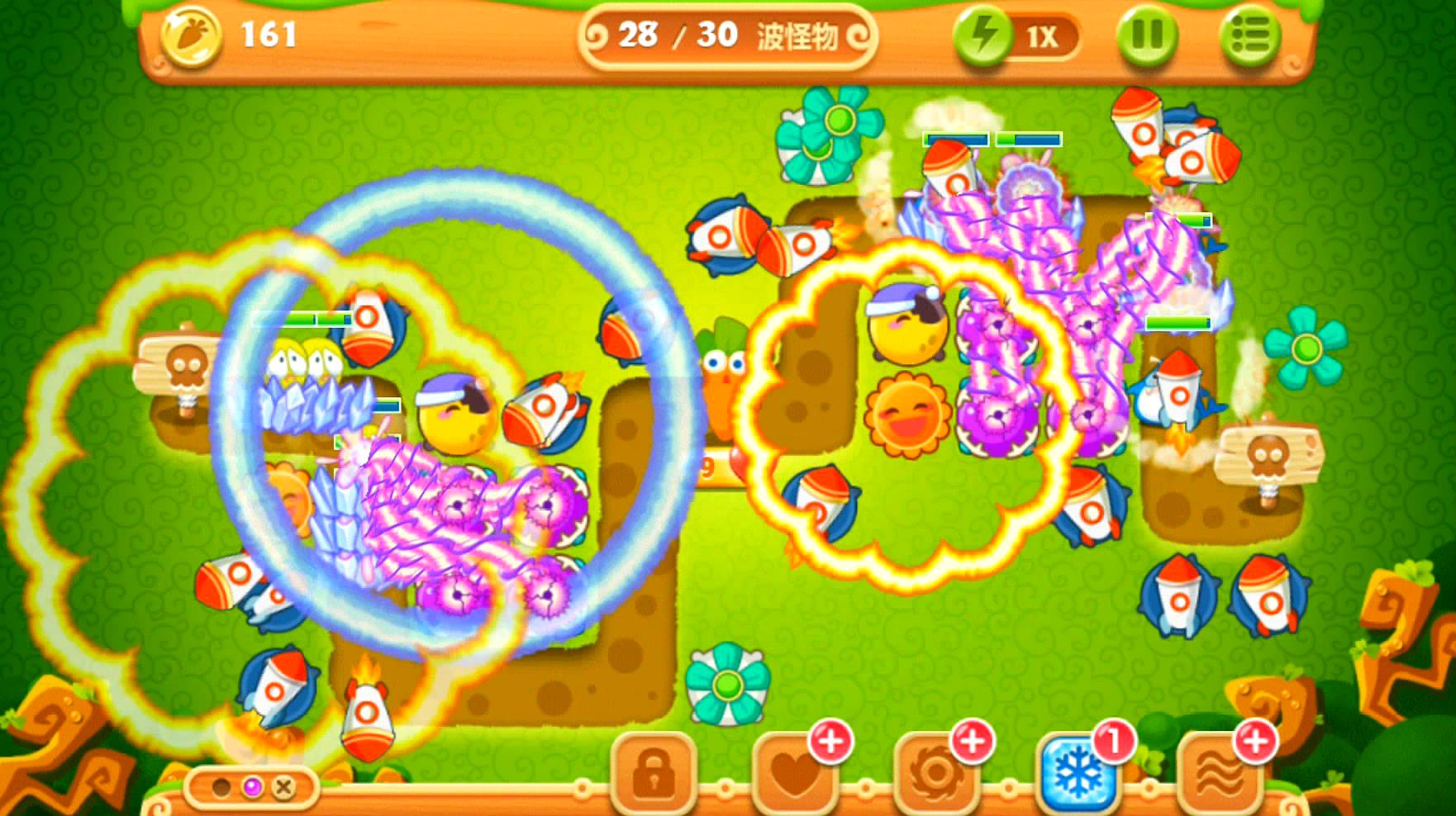 保卫萝卜2爬塔全层攻略