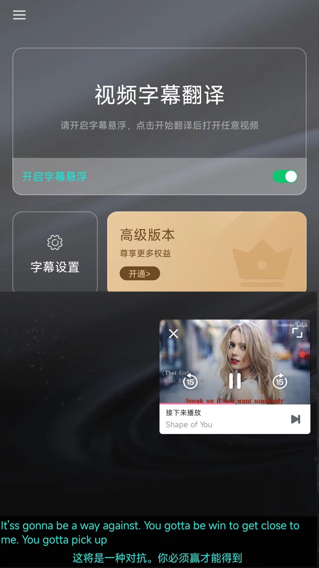 字幕翻译_截图2