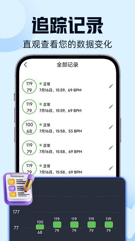 三高健康记录