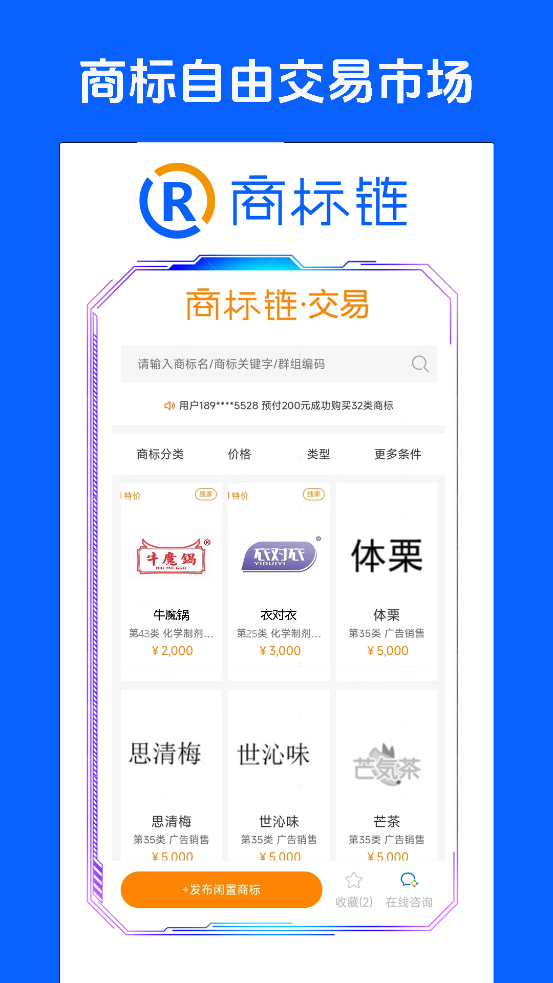 商标链