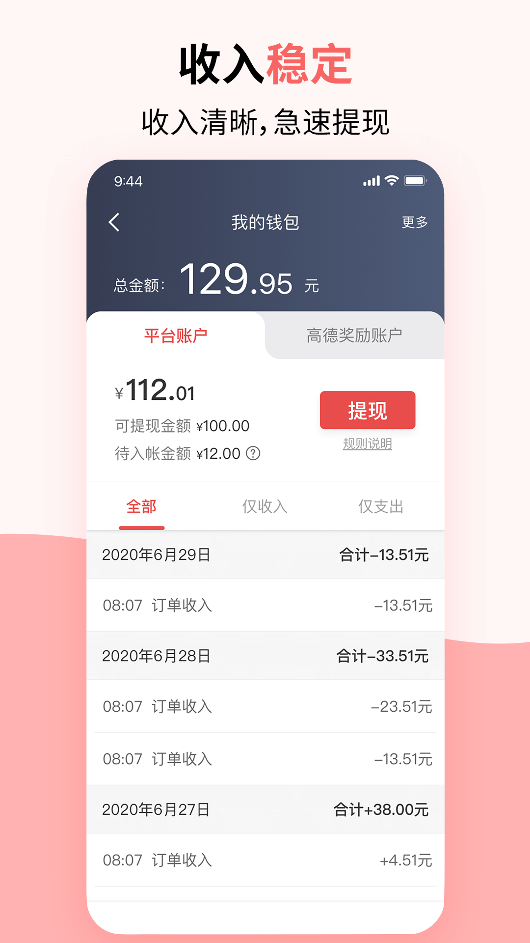 顶风出行司机_截图4