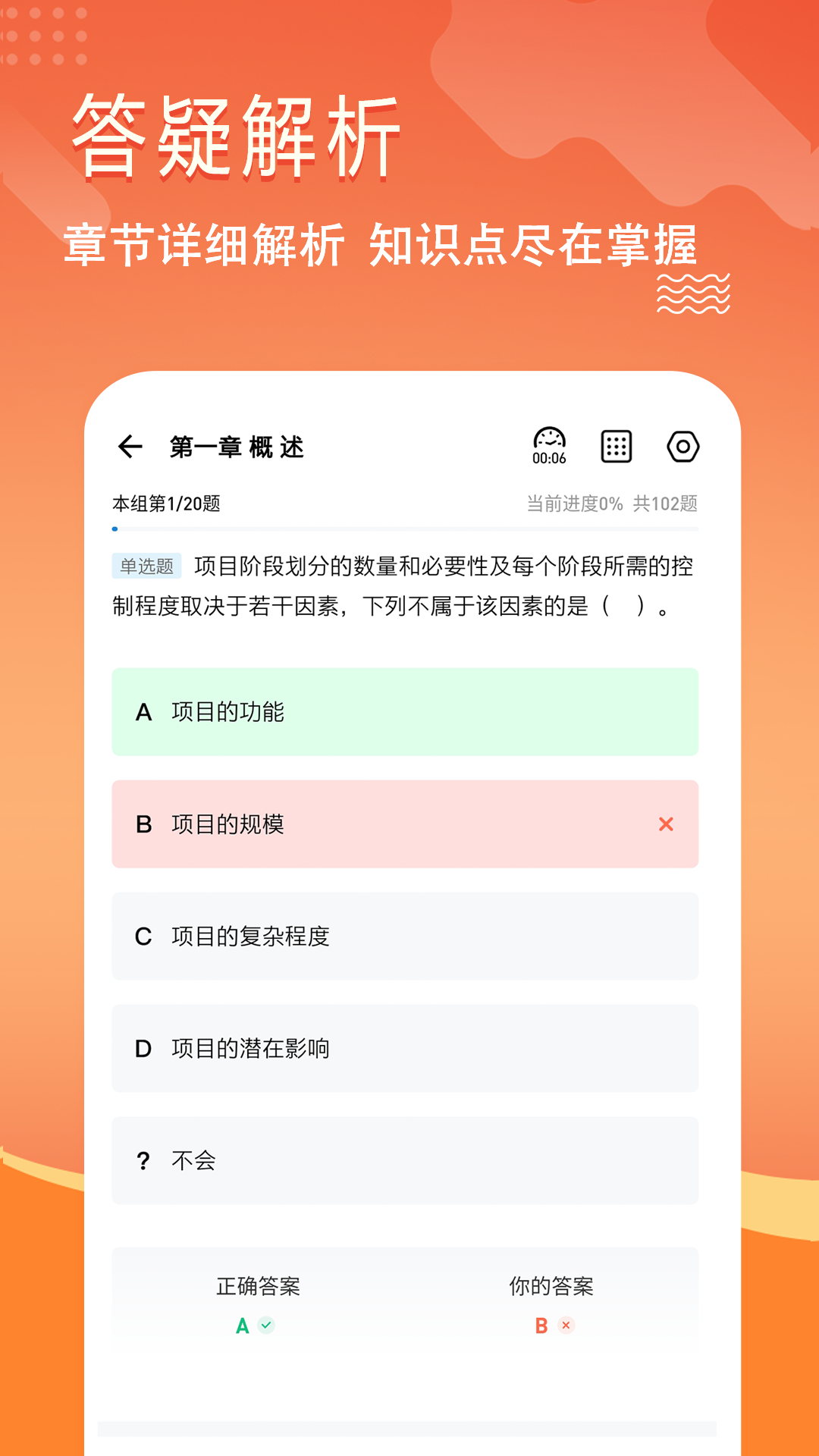 咨询工程师练题狗_截图3