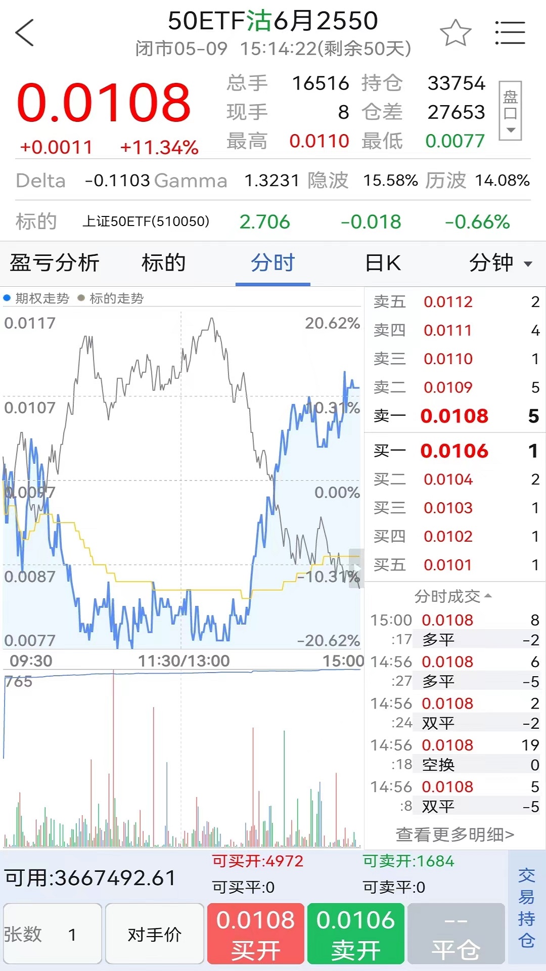 中信汇点期权_截图4