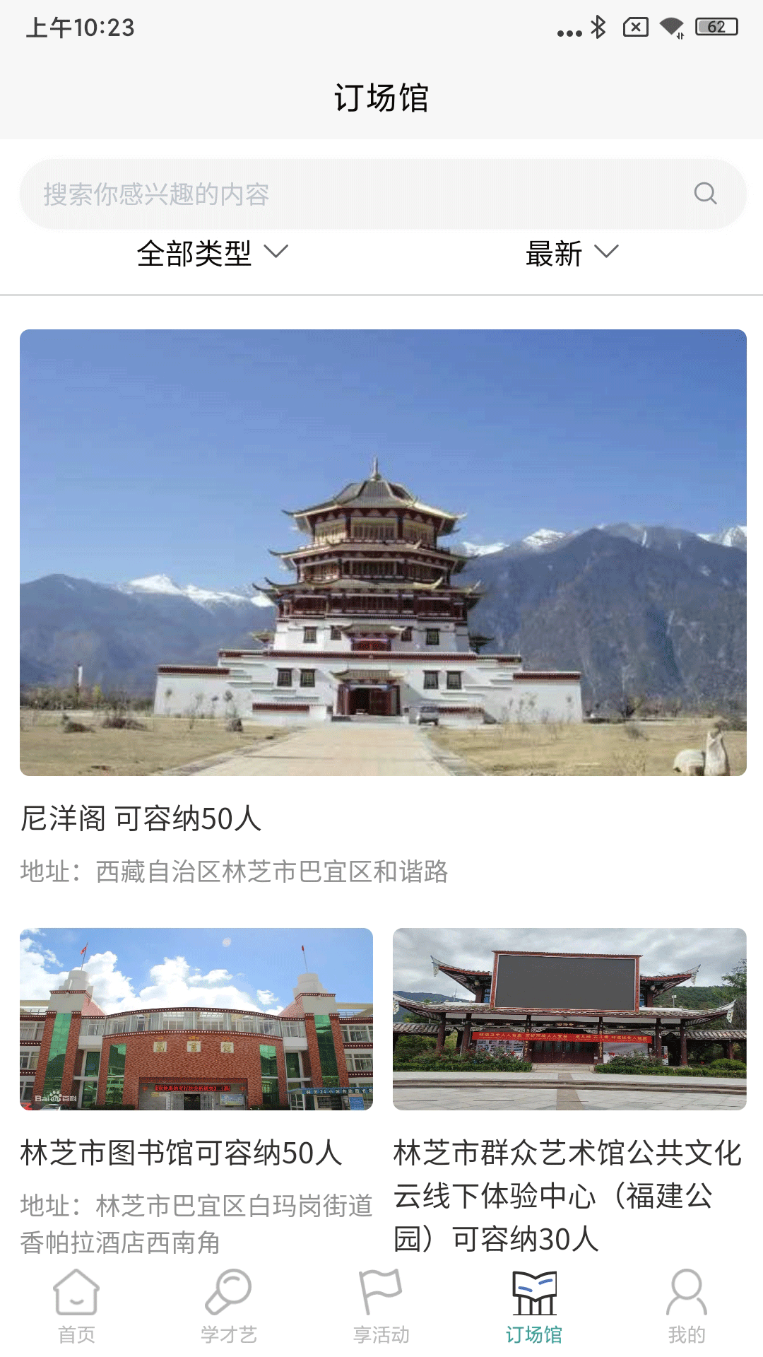 林芝群艺馆_截图4