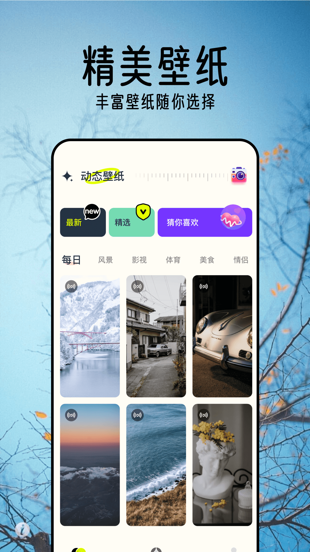 桌面壁纸精灵_截图1