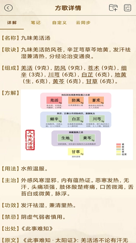 中医方歌_截图5