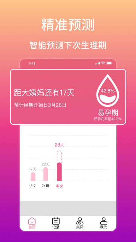 大姨妈生理期提醒_截图2