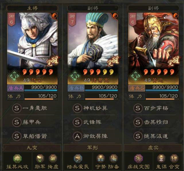 在三国志战略版中全sp武将有哪些独特技能