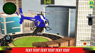 3d城市警用直升机飞行_截图3