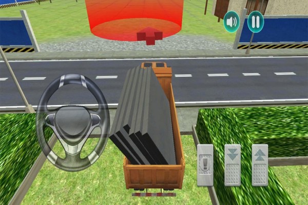 建筑挖掘机3d