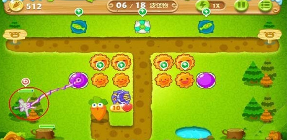 怎样才能成功过保卫萝卜2第136关