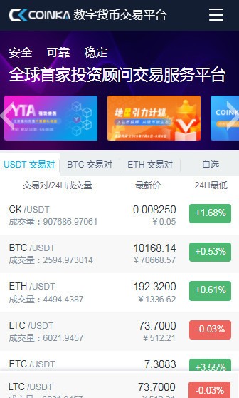 coinka币咖交易所