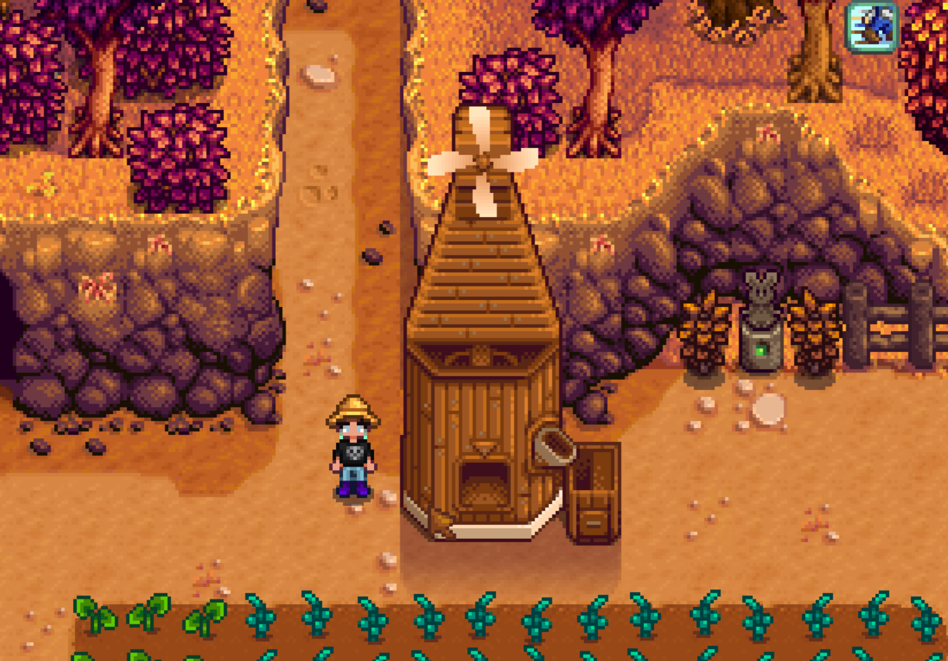 找星露谷物语塞巴斯蒂安家的路线是什么