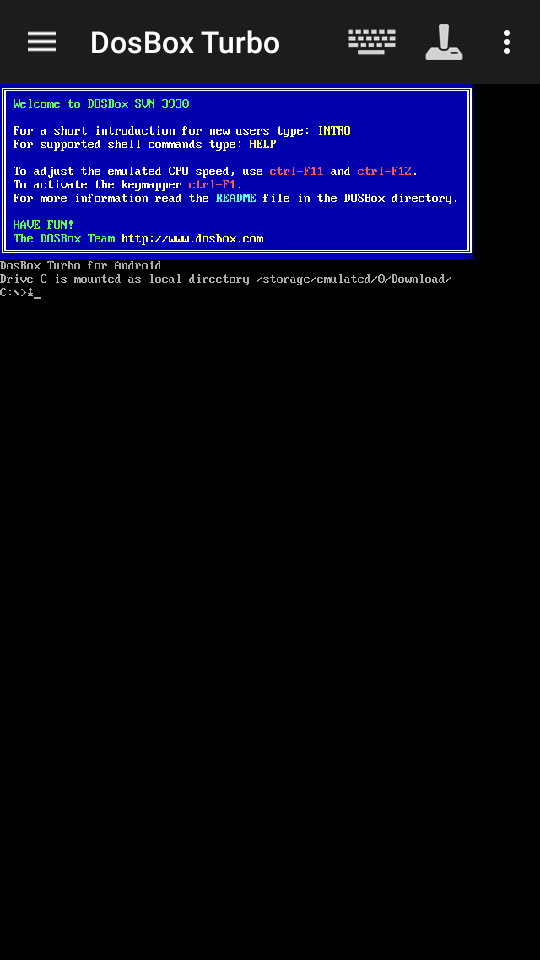 dos模拟器dosboxturbo_截图1