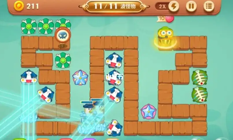 保卫萝卜3中那个道具厉害极了