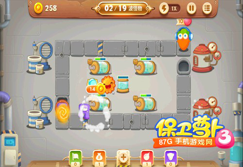 请问保卫萝卜31关攻略的要领是什么