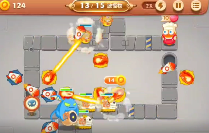 请问保卫萝卜31关攻略的要领是什么