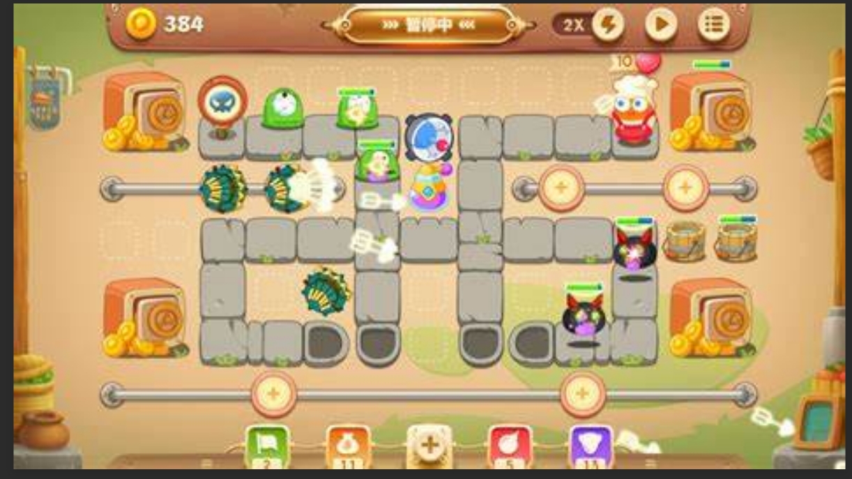 保卫萝卜3游戏里有哪些武器可以使用