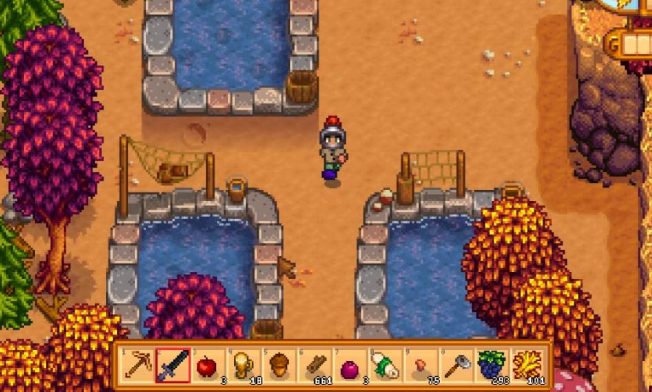 星露谷物语里的莱纳斯篮子在哪里隐藏