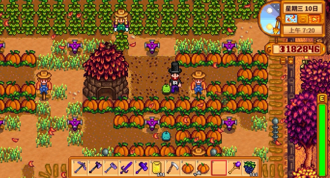 星露谷物语有哪些方式能够看到个人属性数据