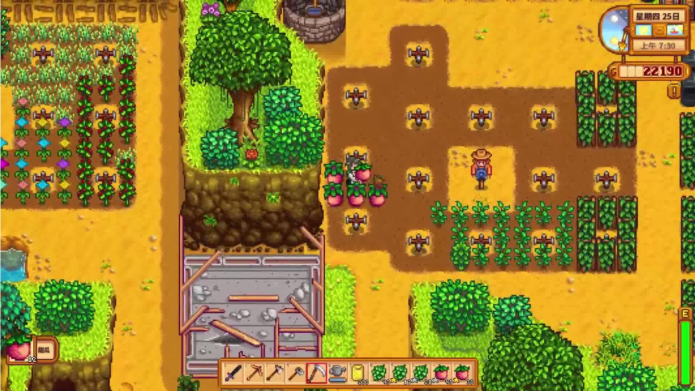 如何在星露谷物语中避免被绿色生物侵扰