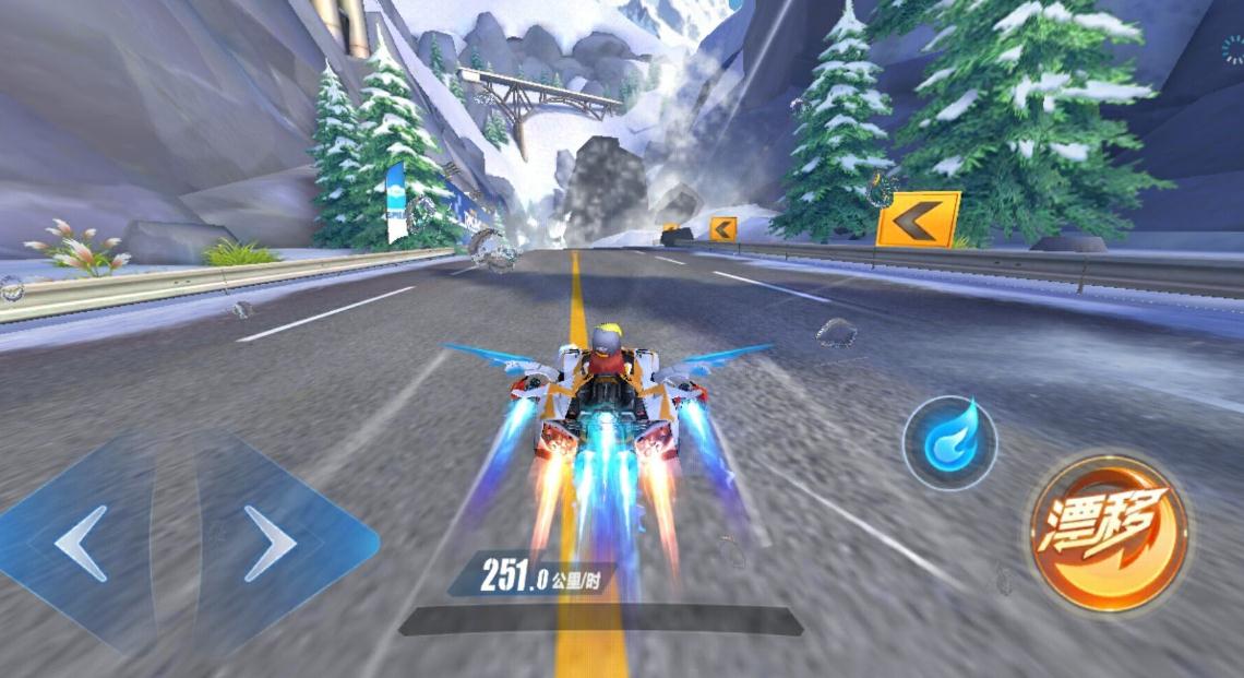 qq飞车进阶氮气出弯适用于哪些赛道