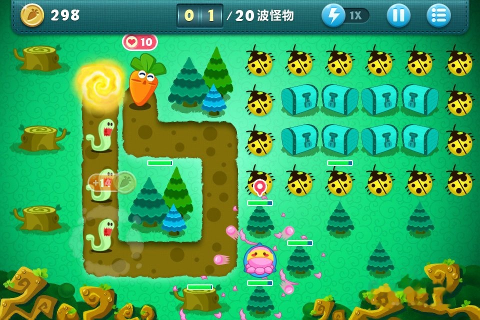 保卫萝卜2第42关过程中需要注意什么