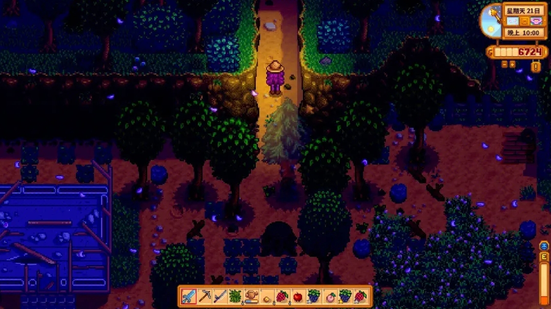 请告诉我星露谷物语中吉尔的所在地 请告诉我星露谷物语中吉尔的所在地