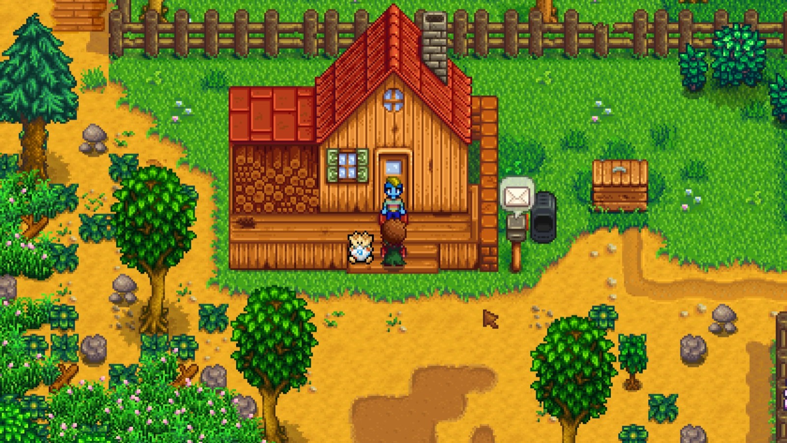 星露谷物语艾米丽在游戏中的下落点是哪里