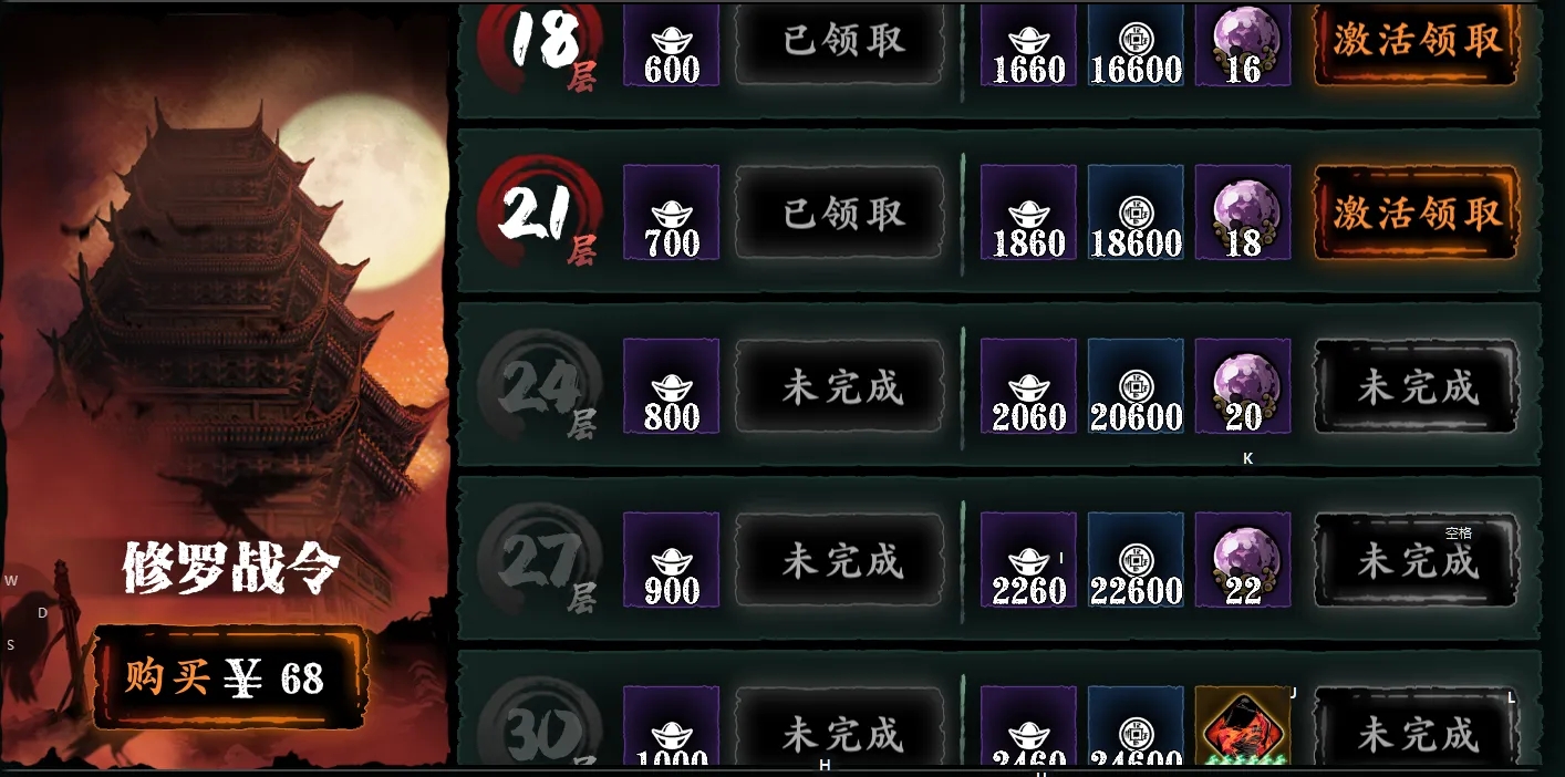 影之刃3无尽劫任务有哪些boss需要击败