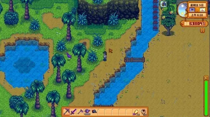 星露谷物语温泉剧情触发的方式是什么