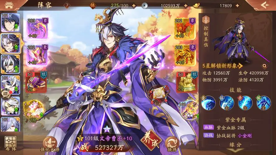 少年三国志2百鸟阵如何放收益高