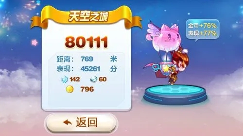 天天酷跑排位赛上王者有什么技能要求