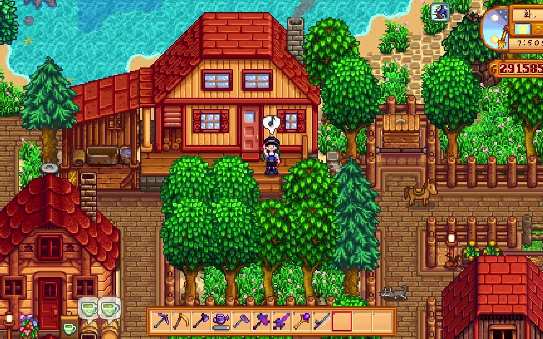 星露谷物语星露谷金核桃在哪个季节可以收获