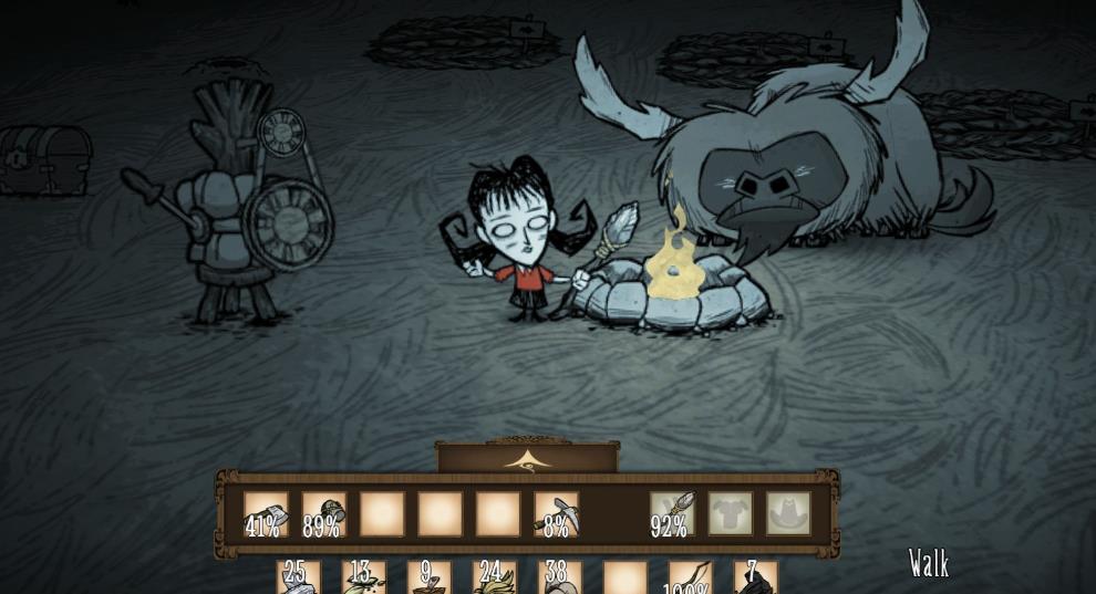 在饥荒游戏中有哪种灯是不会熄灭的