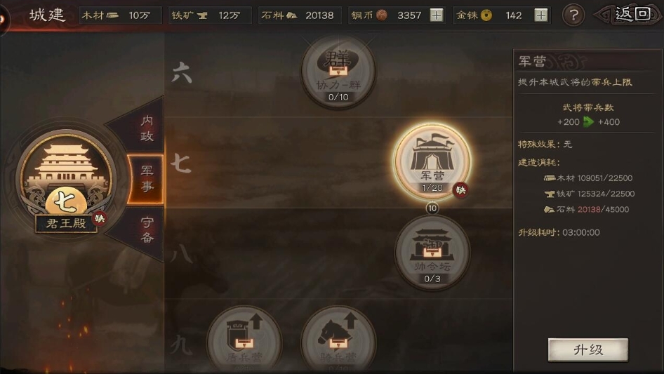 三国志战略版分城建设有什么益处