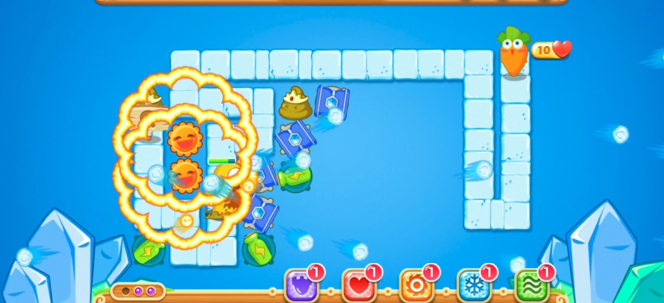 想请教一下通关保卫萝卜2第65关的秘诀