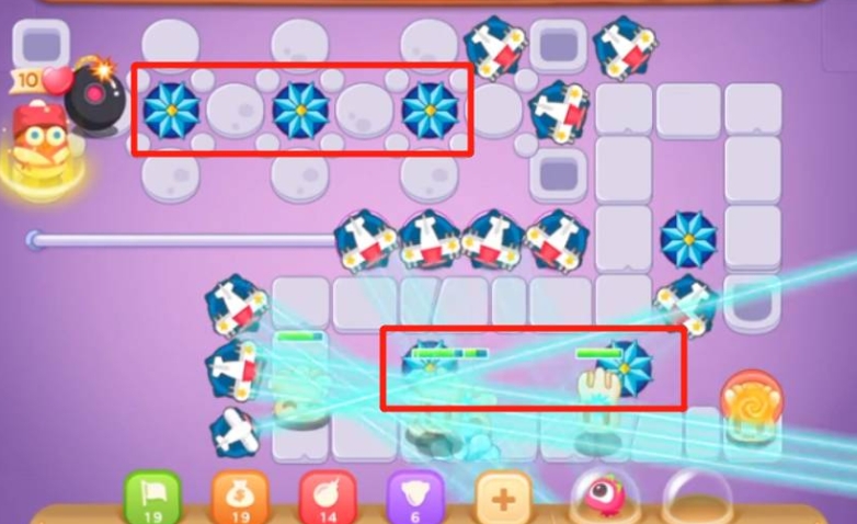 如何攻克保卫萝卜3游乐场第2关的难点