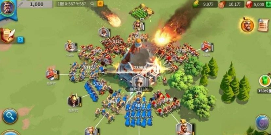 如何向万国觉醒出征的将领提供增援