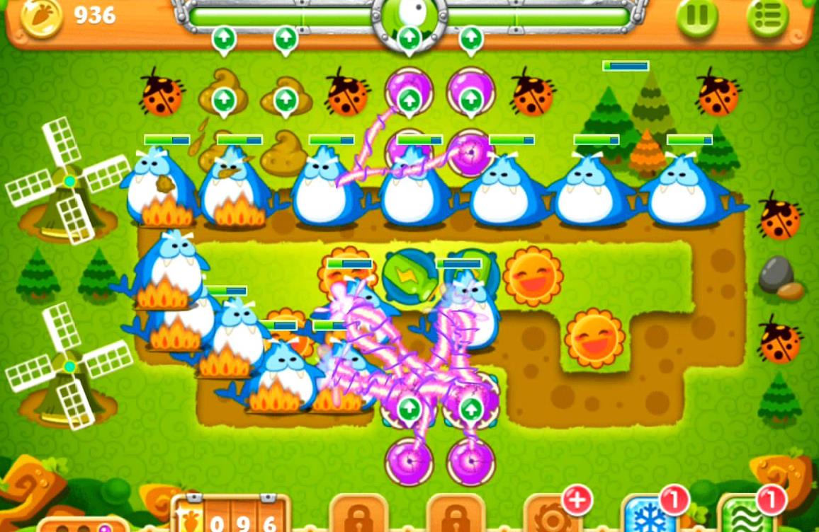 保卫萝卜2第12关过关技巧