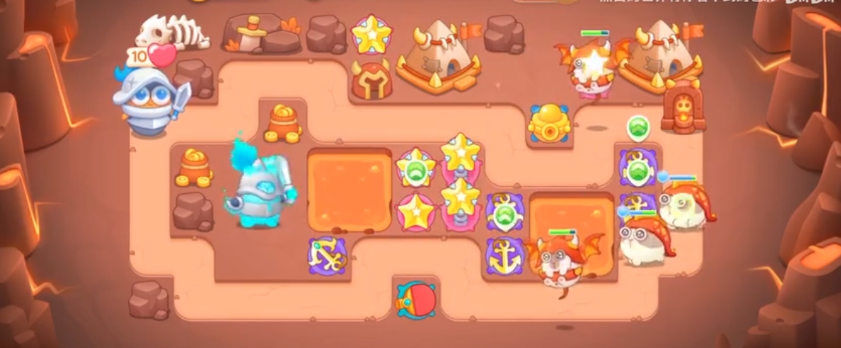 如何在保卫萝卜4饿龙传说中挑战第20关