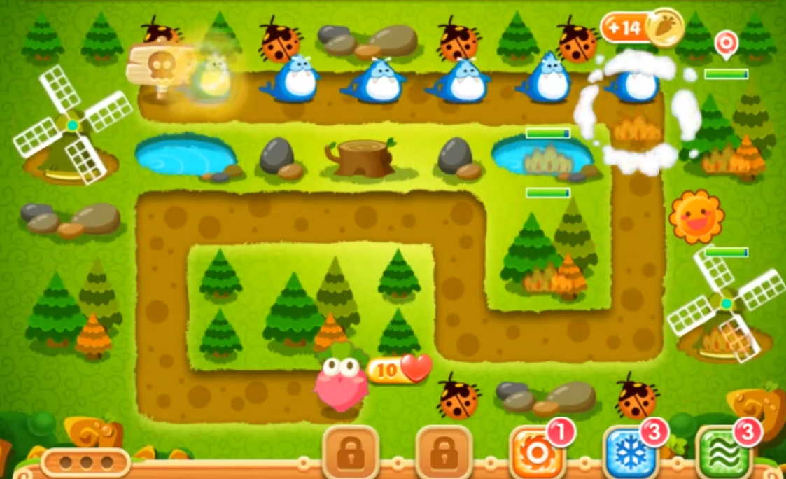 怎样在保卫萝卜2第14关获得高分 怎样在保卫萝卜2第14关获得高分