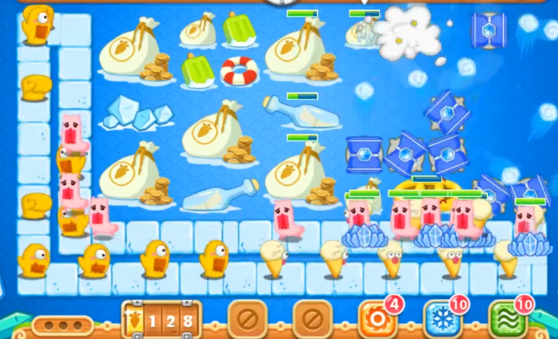 保卫萝卜2第93关需要提高哪些战力