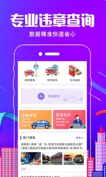 车辆行驶违章记录查询