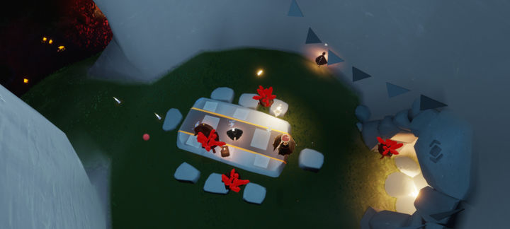 在光遇游戏中如何摆放水下的板凳 在光遇游戏中如何摆放水下的板凳