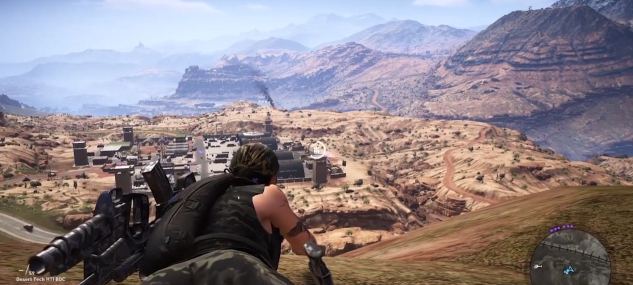 请问幽灵行动荒野石墙任务在哪个区域