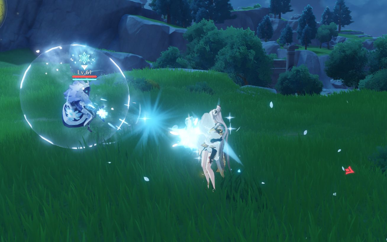 原神白狐之野地下雷神瞳的进入方式是什么