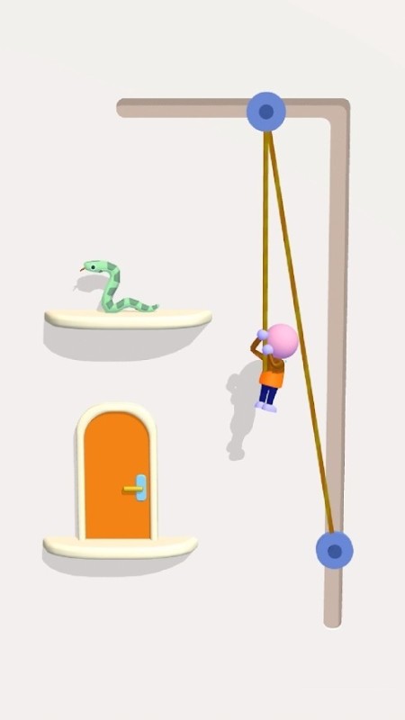 爬绳器3d